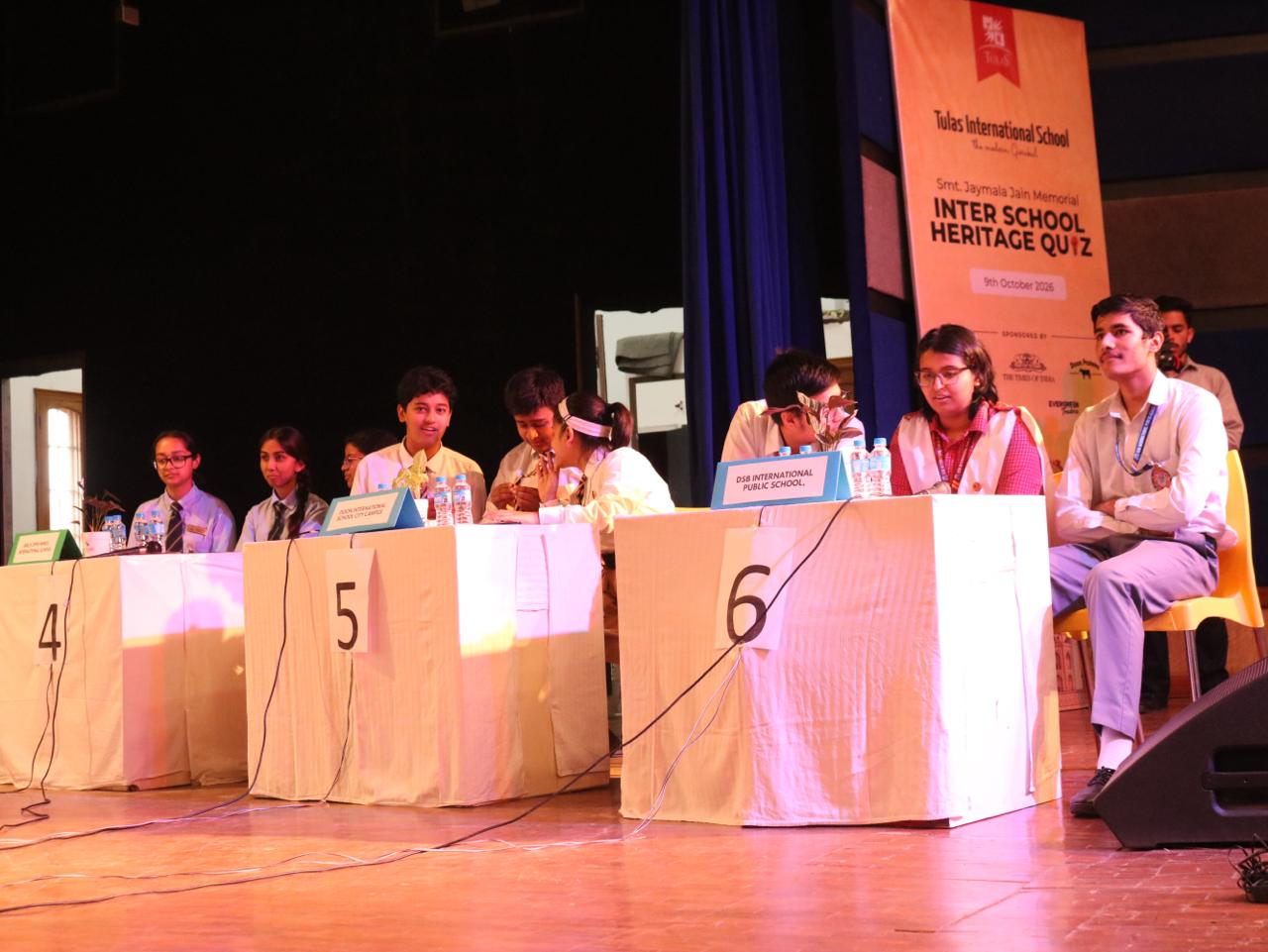 तुलाज़ इंटरनेशनल स्कूल में प्रथम ‘जय माला जैन मेमोरियल हेरिटेज क्विज’ का आयोजन