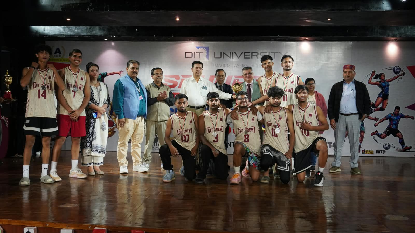 डीआईटी विश्वविद्यालय में स्फूर्ति 2026–2.0 का भव्य समापन, देशभर की 100 से अधिक टीमों ने खेल महोत्सव में लिया हिस्सा