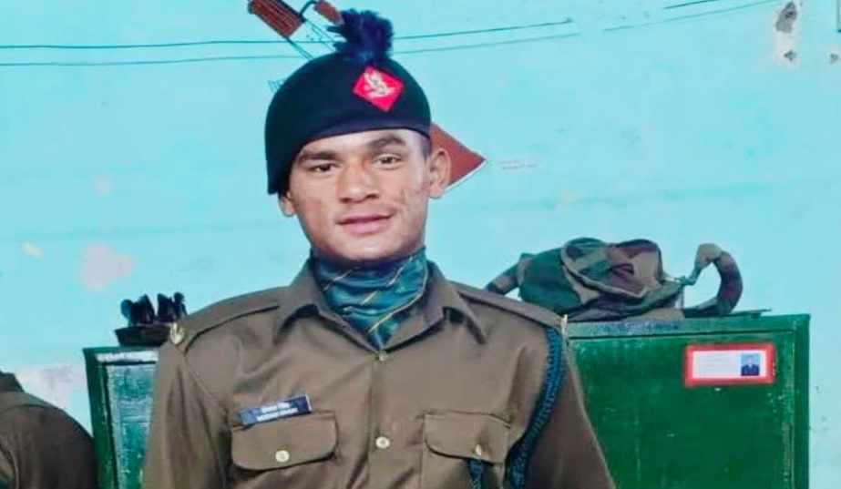 पुंछ में ड्यूटी के दौरान अग्निवीर दीपक सिंह शहीद, मुख्यमंत्री धामी ने जताया दुःख